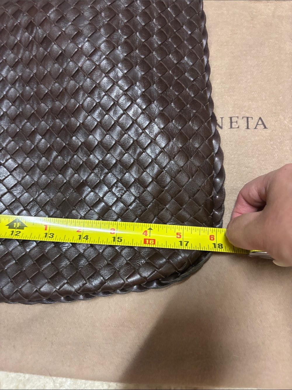 Bottega Veneta Dark Brown Intrecciato Leather Hobo Bag - Picture 12 of 14